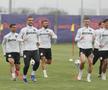 Imagini de la antrenamentul FCSB-ului pentru turul cu Auda: doi fotbaliști s-au antrenat separat