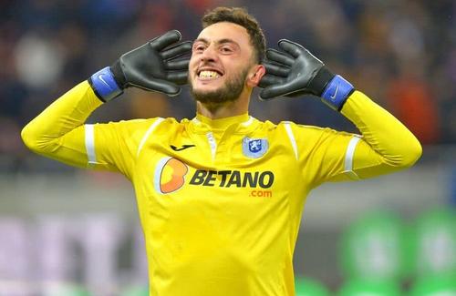 Mirko Pigliacelli este titularul din poarta Craiovei