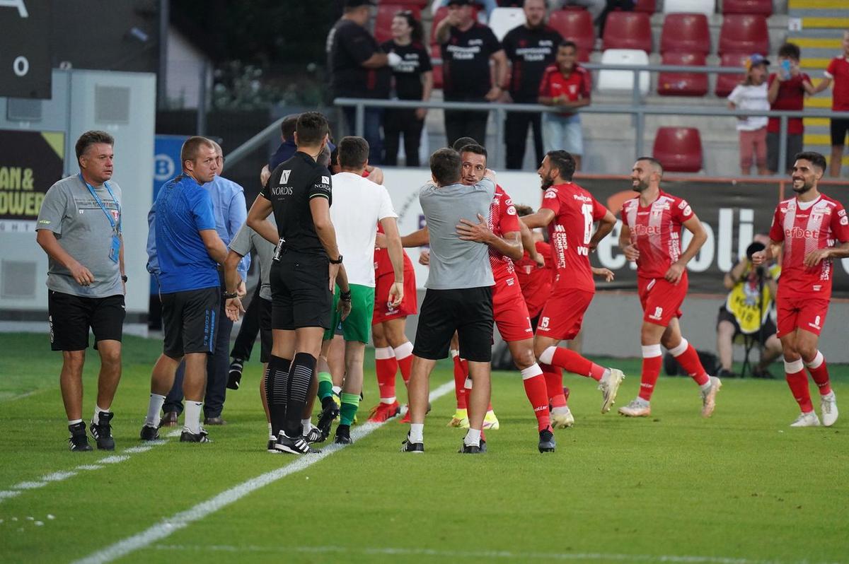UTA Arad - FC Voluntari, 2-0. Arădenii își consolidează locul de play-off! Clasamentul ACUM