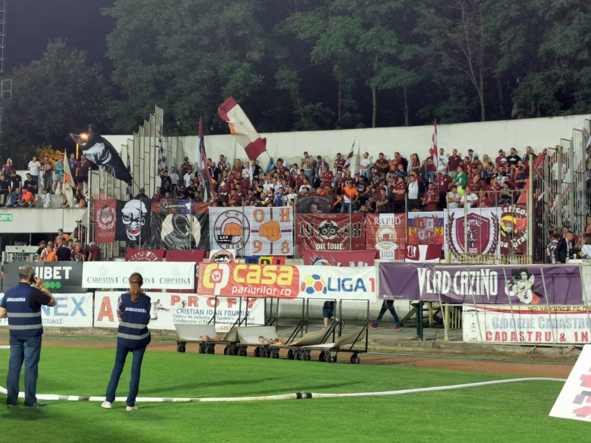 FC Botoșani - Rapid. Imagini tari surprinse în Moldova de fotoreporterul Gazetei