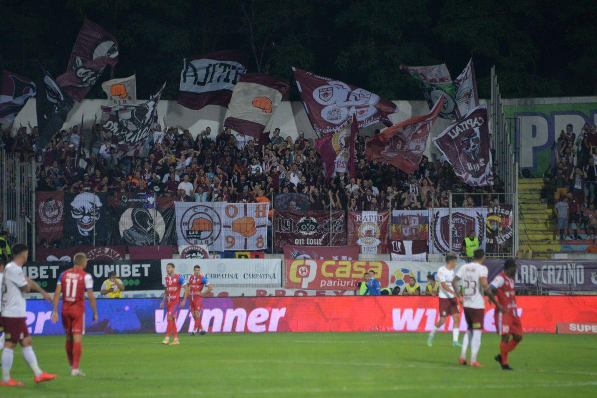 FC Botoșani - Rapid. Imagini tari surprinse în Moldova de fotoreporterul Gazetei