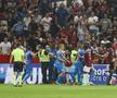 Scene halucinante în Nice - Marseille! Jucătorii oaspeților s-au luat la bătaie cu fanii adverși + Antrenorul, ținut de staff și fotbaliști
