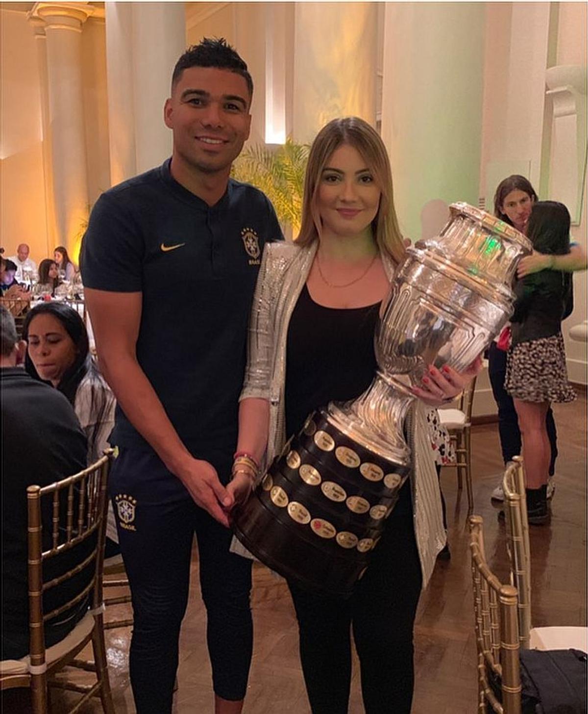 Anna Mariana, soția lui Casemiro