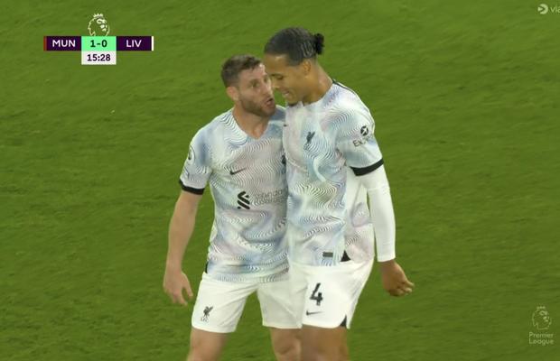 Victorie eroică! United o învinge pe Liverpool, care rămâne fără victorie în primele 3 etape. Milner și Van Dijk s-au certat pe teren!