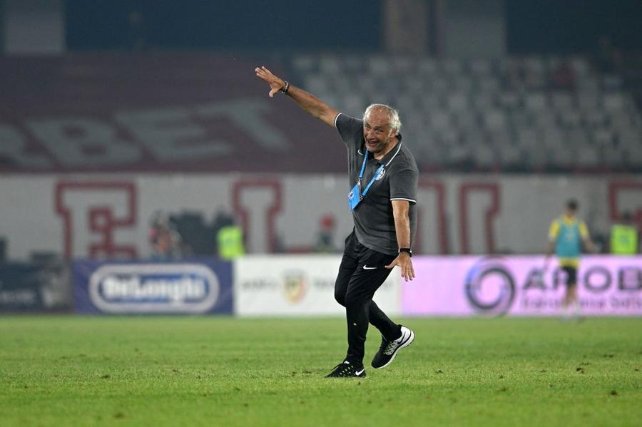 Andrea Mandorlini a „decolat” de fericire FOTO: Raed Krishan CFR Cluj n-a murit!