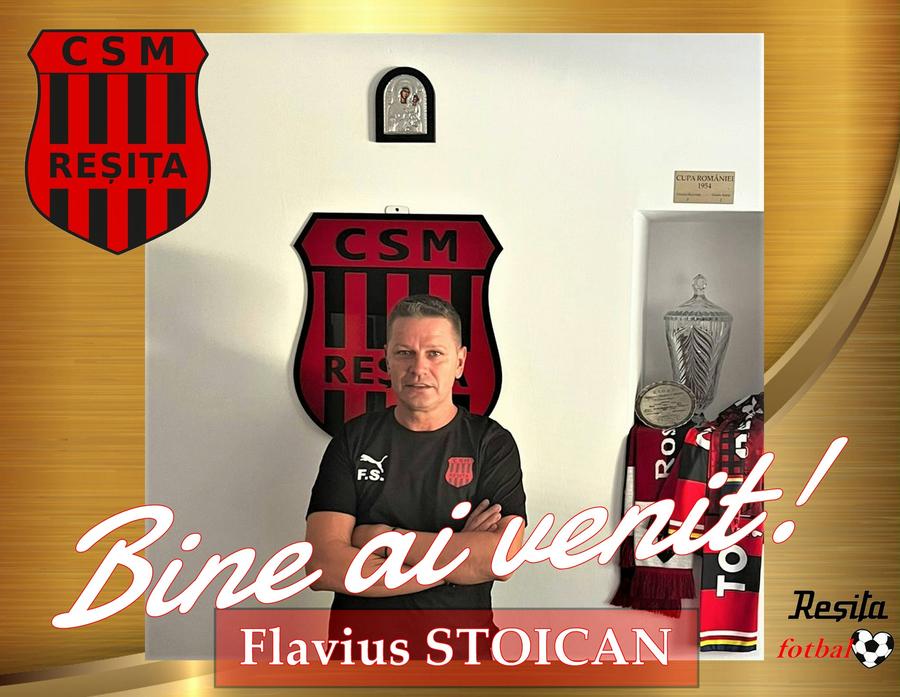 Flavius Stoican, prezentat la CSM Resița Flavius Stoican a fost prezentat oficial la noua echipă: „El m-a determinat să accept”