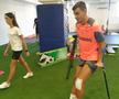 Valentin Țicu (Petrolul) la recuperare după accidentare