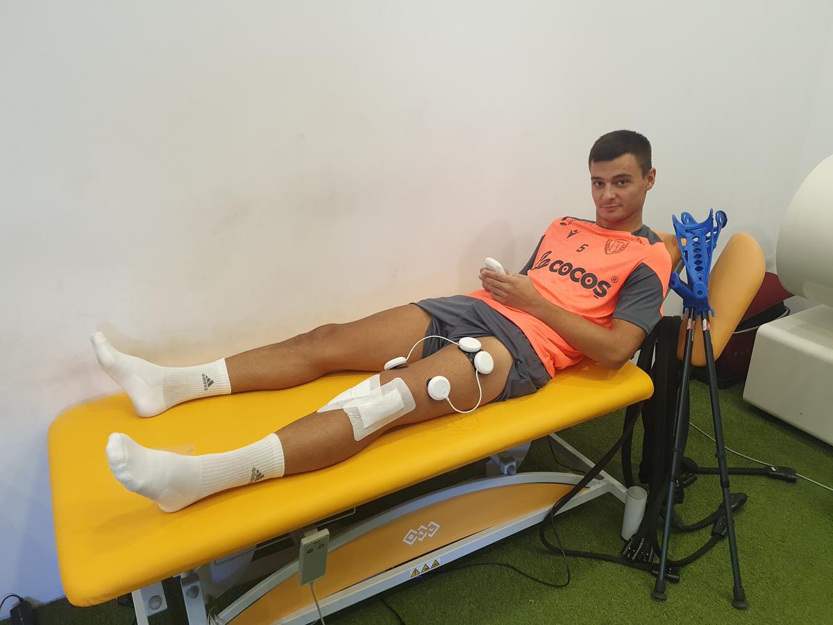 Valentin Țicu (Petrolul) la recuperare după accidentare