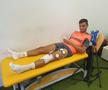 Valentin Țicu (Petrolul) la recuperare după accidentare