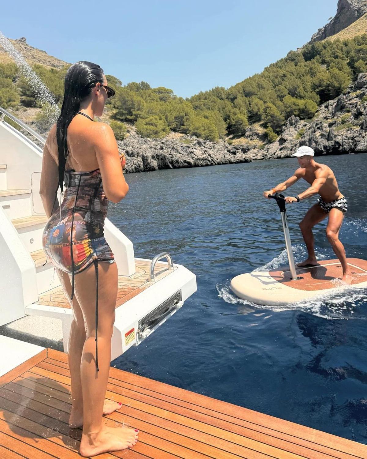 Georgina Rodriguez și Cristiano Ronaldo