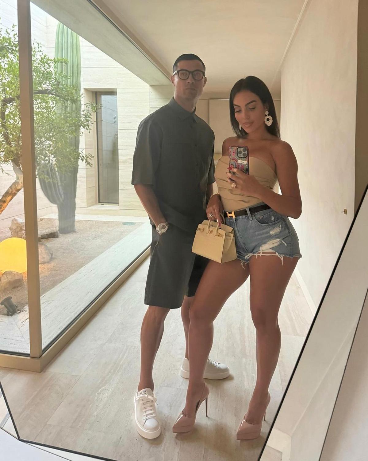 Georgina Rodriguez și Cristiano Ronaldo
