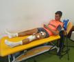 Valentin Țicu (Petrolul) la recuperare după accidentare