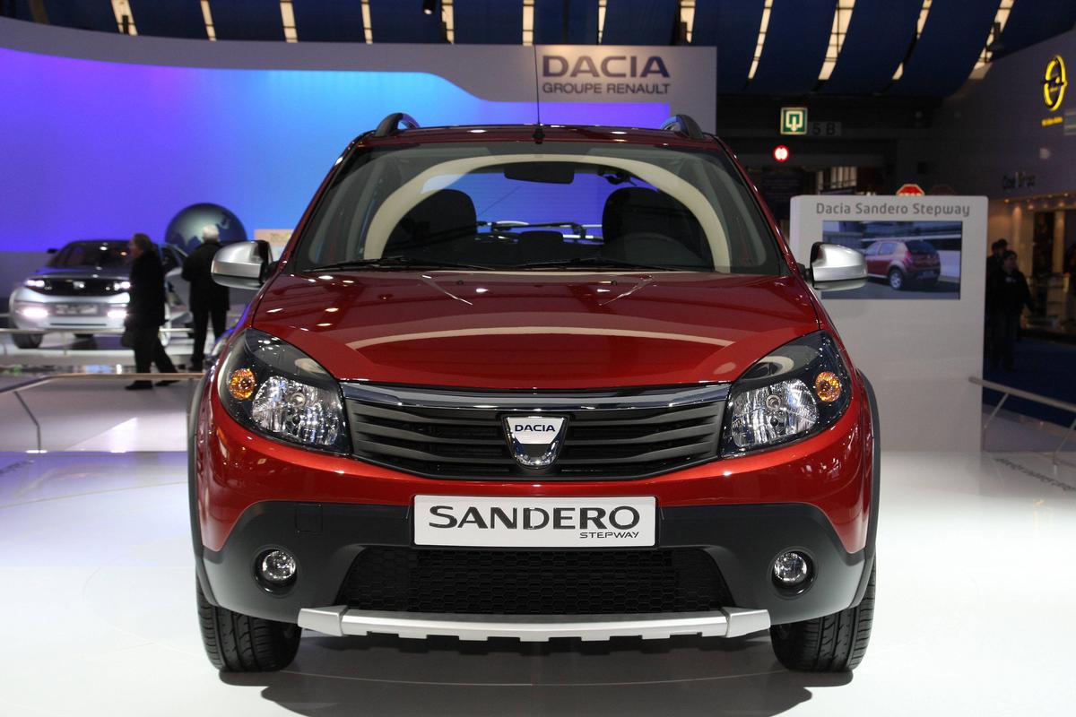 Dacia Sandero, cea mai vândută mașină din Europa în luna iulie