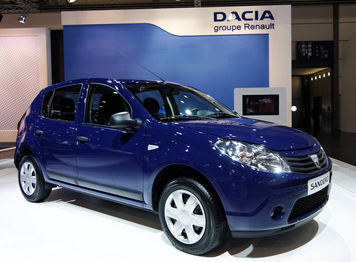 Dacia Sandero, cea mai vândută mașină din Europa în luna iulie