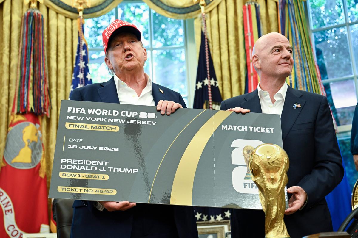 Donald Trump l-a adus în discuție pe Vladimir Putin, în momentul anunțării tragerii la sorți pentru CM din 2026