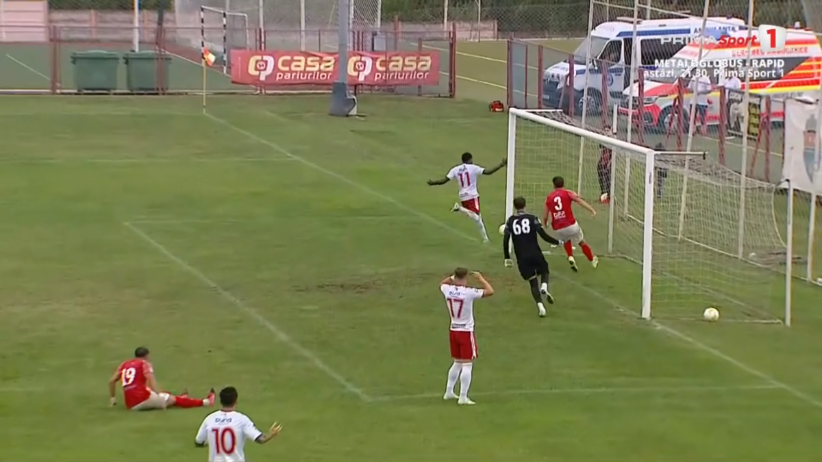 Ratarea lui Ivan, „copiată” în Liga 2! » N-a nimerit poarta goală de la câțiva metri!