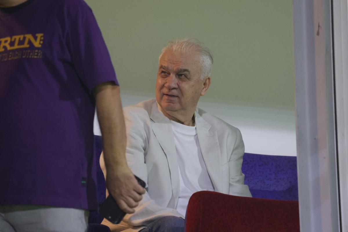 Surpriză! Dan Șucu a împărțit loja cu Gigi Corsicanu' la Metaloglobus - Rapid