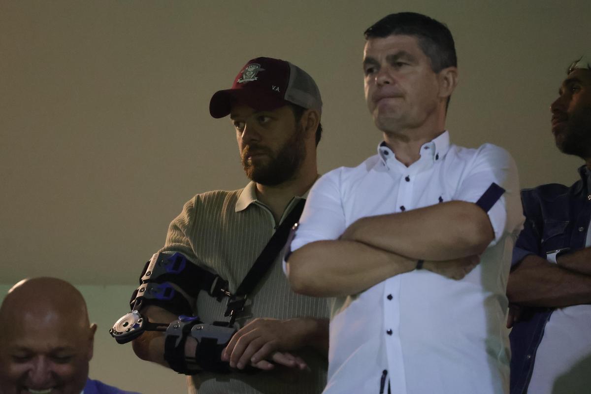 Surpriză! Dan Șucu a împărțit loja cu Gigi Corsicanu' la Metaloglobus - Rapid