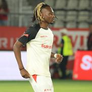 Mamadou Karamoko// Dinamo - U Cluj, înainte de meci// foto Ionuț Iordache (GSP)