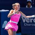 Sara Bejlek în acțiune în turneul de la Cincinnati Foto: Imago Images
