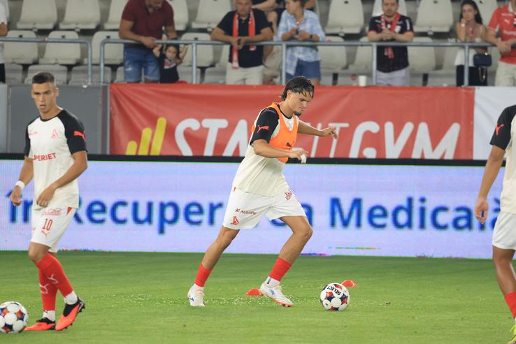 Martin Pascual// Dinamo - U Cluj, înainte de meci// foto Ionuț Iordache (GSP)