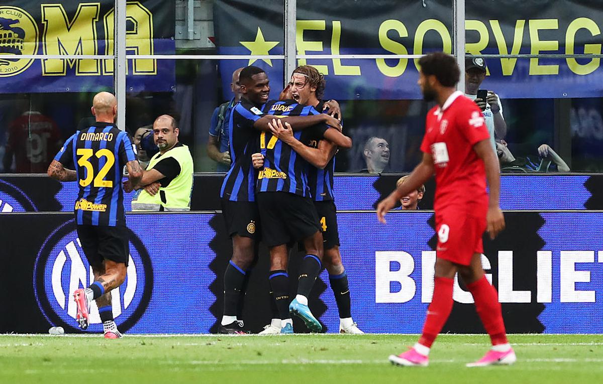 Pio Esposito, gol în Inter - Monza