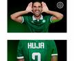 Marian Huja, prezentat oficial la Raja Casablanca // foto: facebook @Raja Club Athletic