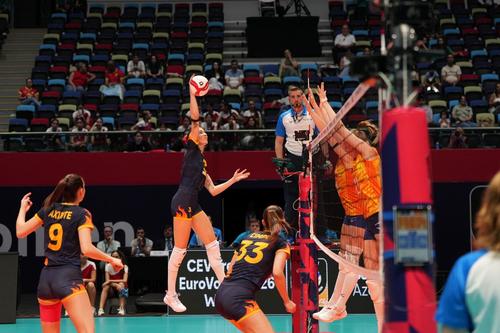 România, învinsă cu 3-2 de Țările de Jos/Foto: CEV