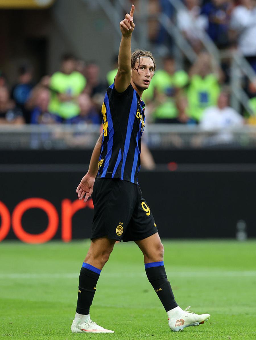 Pio Esposito, gol în Inter - Monza / FOTO: GettyImages A semnat cu Inter Milano » Contract până în 2032