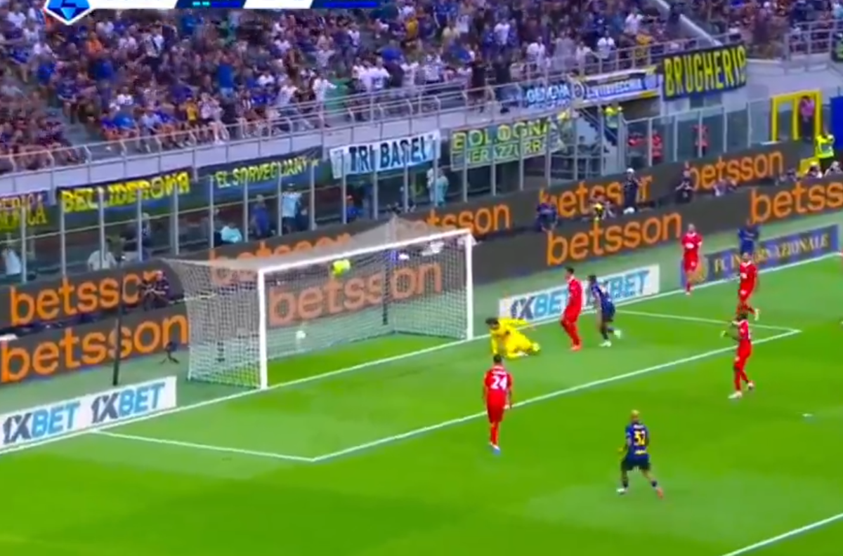 Pio Esposito, gol în Inter - Monza