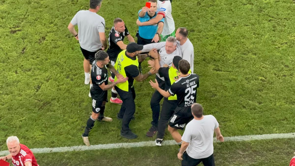 Bergodi, scandal după Dinamo - U Cluj