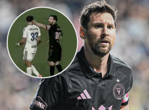 Altercația între Lionel Messi și Quinn Sullivan, în Inter Miami - Philadelphia Union 2-2 / Foto: Facebook