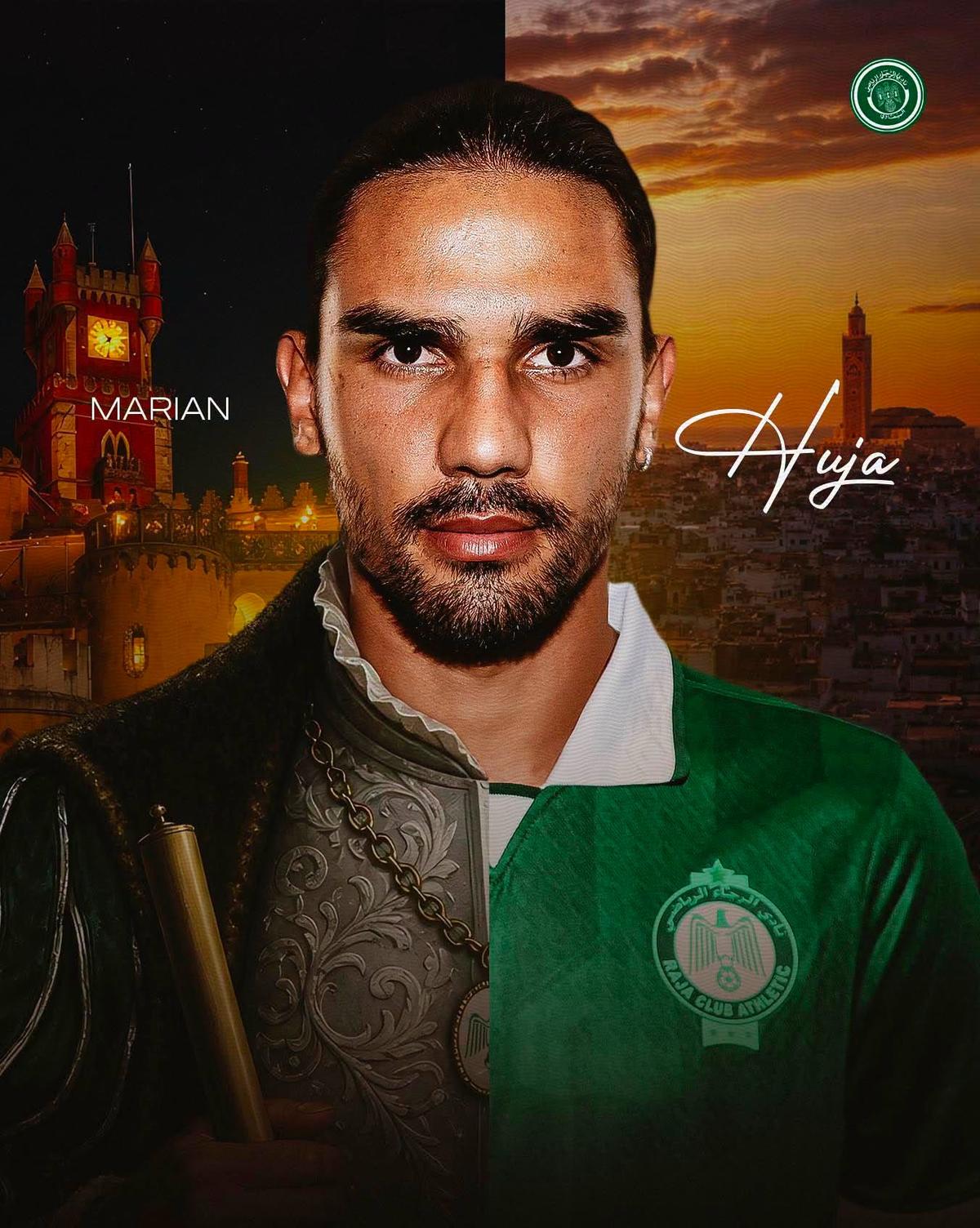 Marian Huja, prezentat oficial la Raja Casablanca
