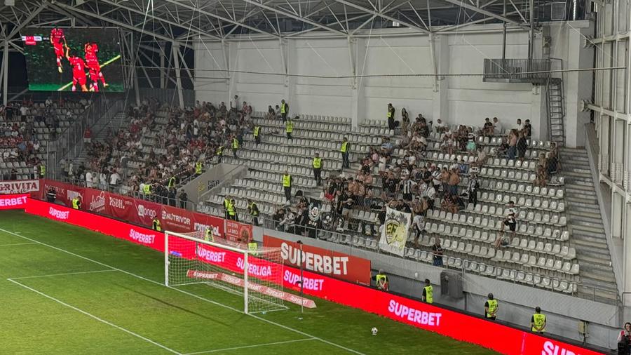 Dinamo - U Cluj, duel tare în Superligă » Gol fabulos în minutul 34