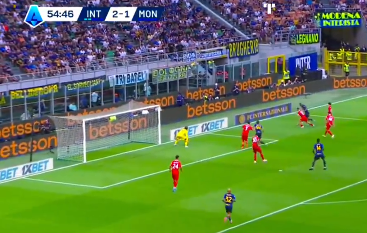 Pio Esposito, gol în Inter - Monza