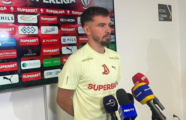 Danny Armstrong explică schema de la golul de 1-0 din Dinamo - U Cluj