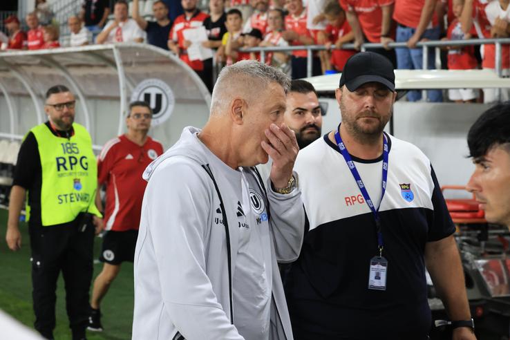 Bergodi, scandal după Dinamo - U Cluj / FOTO: Ionuț Iordache (GSP.ro)