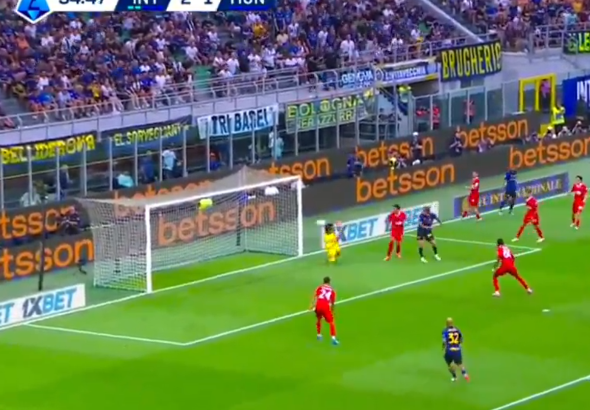 Pio Esposito, gol în Inter - Monza