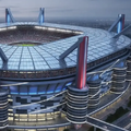 Macheta noul stadion San Siro-Giuseppe Meazza, care ar trebui să găzduiască meciuri la EURO 2032 / Foto: FourFourTWo