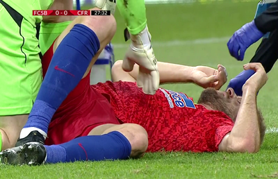 FCSB - CFR CLUJ // FOTO UPDATE Porumboiu a clarificat faza din prima repriză: „Dacă era VAR, sigur se dădea 11 metri!”