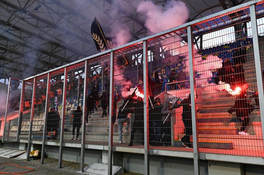 Incidente la Petrolul - FCU Craiova // foto: Raed Krishan - GSP