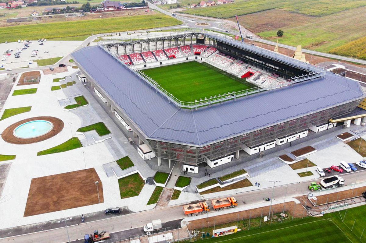 15 imagini spectaculoase cu noul stadion din Liga 1 » Când va fi inaugurat: data și adversarul