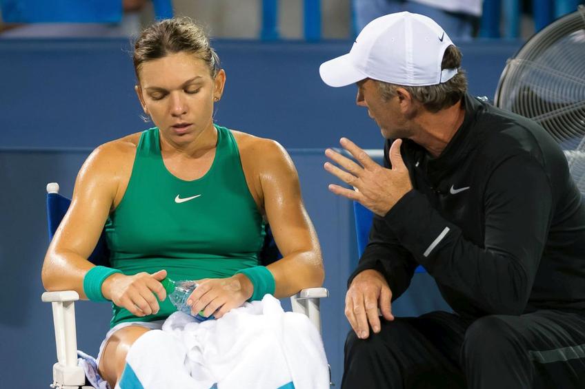Simona Halep s-a despărțit de Darren Cahill // FOTO: Imago