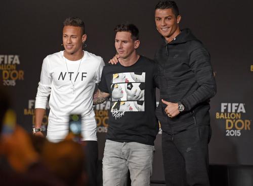 Cristiano Ronaldo, Leo Messi și Neymar
Foto: Imago