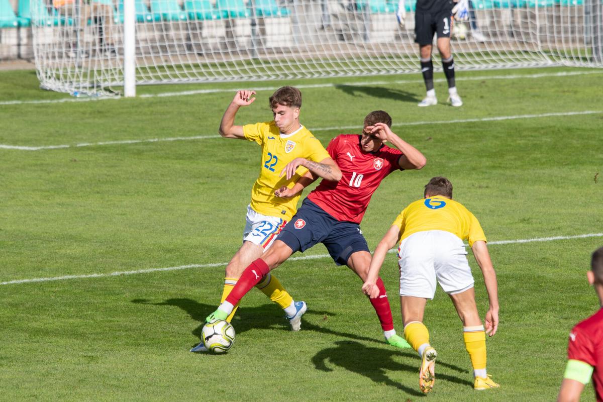 FOTO România U20 - Cehia U20 amical 22.09.2022