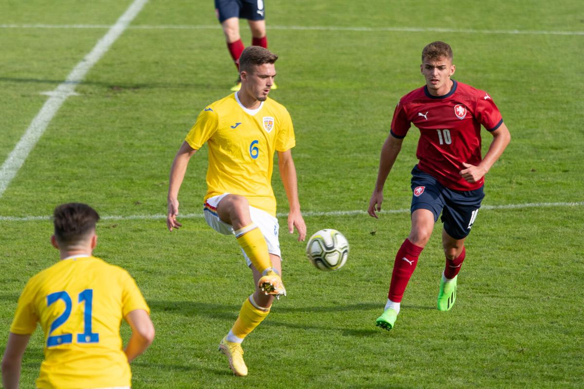 FOTO România U20 - Cehia U20 amical 22.09.2022