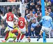 Erling Haaland, gol în City - Arsenal/ foto Imago Images