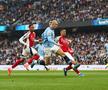 Erling Haaland, gol în City - Arsenal/ foto Imago Images