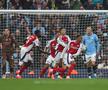 Golul lui Gabriel în Manchester City - Arsenal/ foto Imago Images