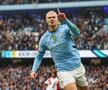 Erling Haaland, gol în City - Arsenal/ foto Imago Images